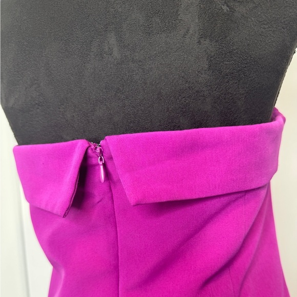 Dynamite Michelle Mini Strapless Dress Magenta - Picture 9 of 11